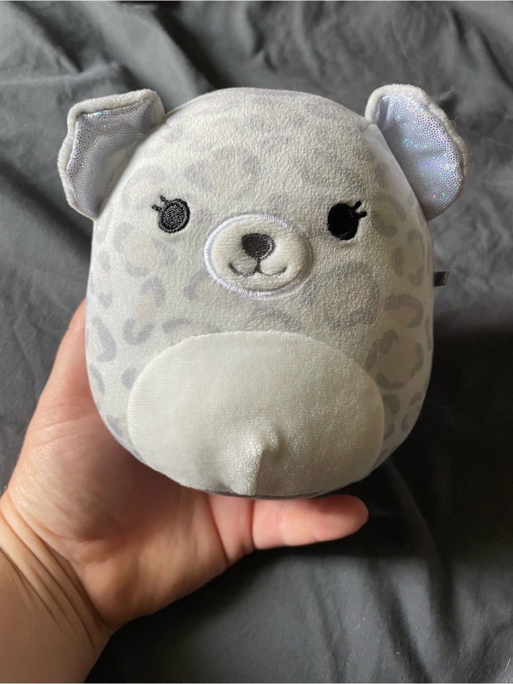 Squishmallow | 4” Grey Leopard